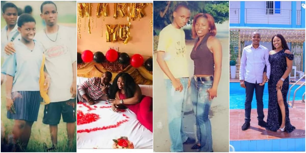 Couple who have been dating since 1999 releases pre-wedding photos