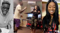 Efia Odo and Shatta Wale finally confirms their affair in new photo; drop marriage date