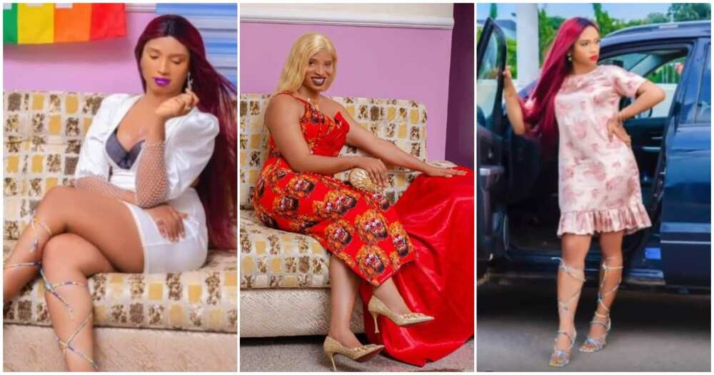 Joy as viral Nigerian lady born with male and female sex organs now happily married
