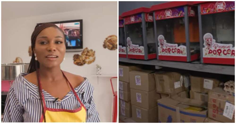 Ghanaian woman quit her job as a nurse in Australia to start popcorn business in Accra