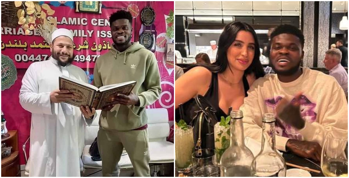 It's because of my girlfriend - Thomas Partey confirms converting to Islam in new video