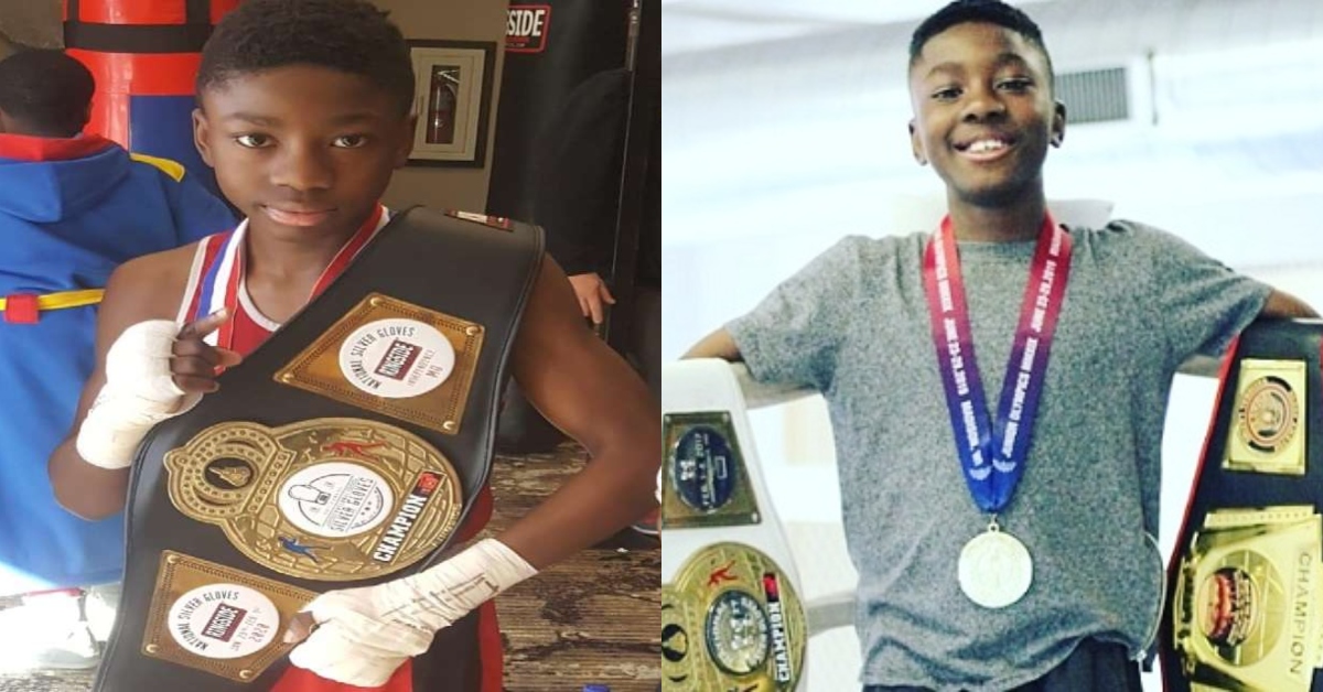 Joseph Awinongya: Meet 13-year-old Ghanaian boxer who has won 7 national championships in USA