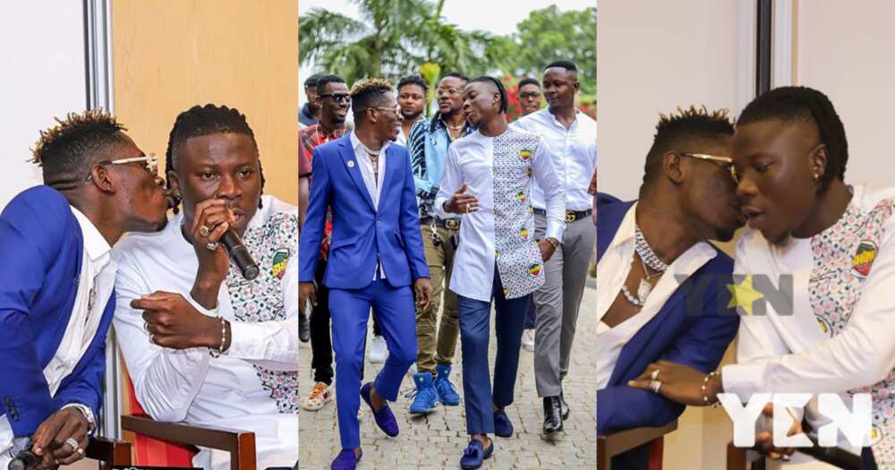4 times Shatta Wale dominated the headlines with his iconic kisses