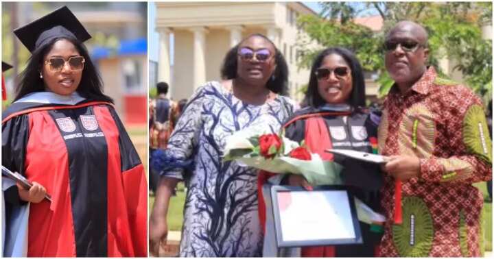 Kwame Sefa Kayi's daughter graduates from university.