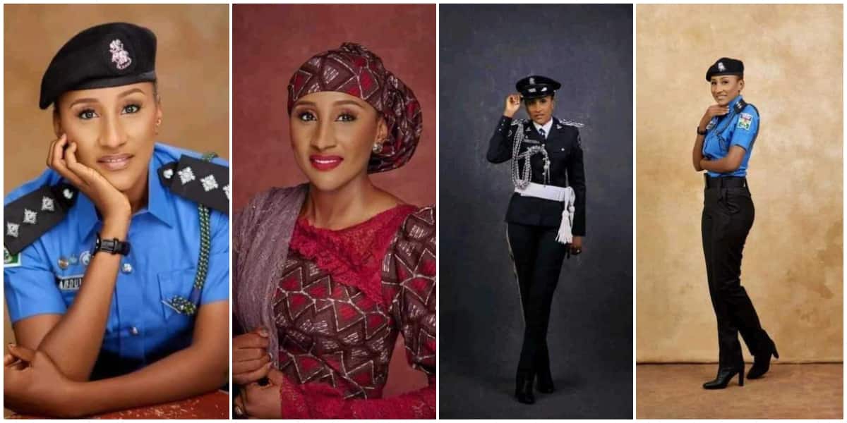 Nigerians react to viral photos of policewoman said to be the most beautiful in the force