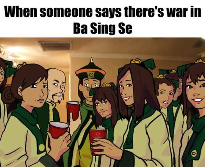 There is no war in ba sing se