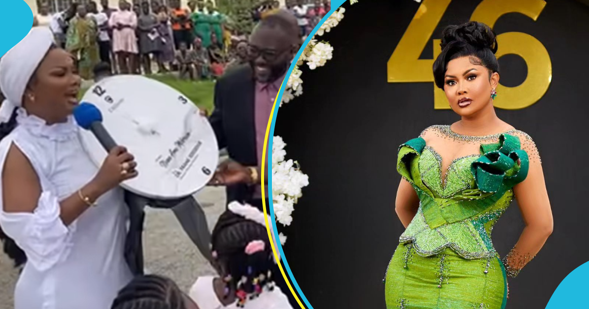 Nana Ama McBrown At 46: Caveman Watches Gifts Doctor Who Saved McBrown's Arm Expensive Clock In Video