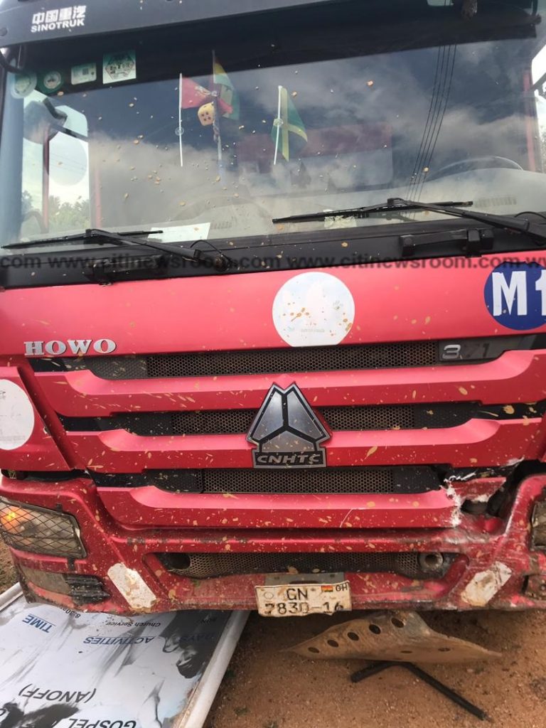 Four die in gory accident in Nsawam