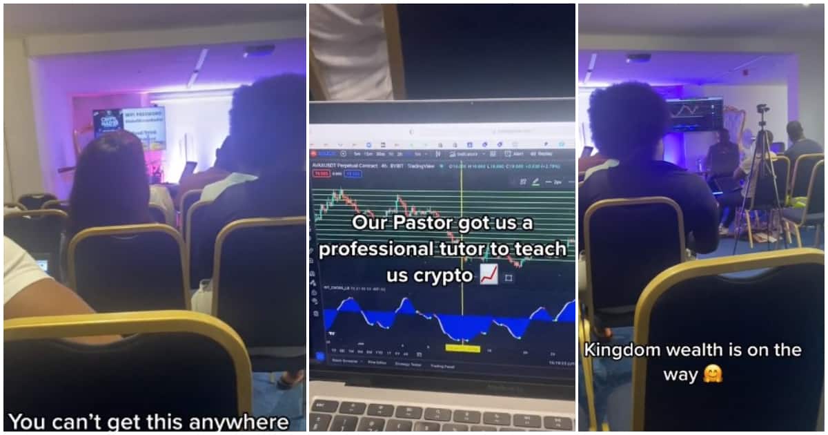 Crypto in church: Pastor gets tutor to train members on crypto in church, video stirs reactions on social media