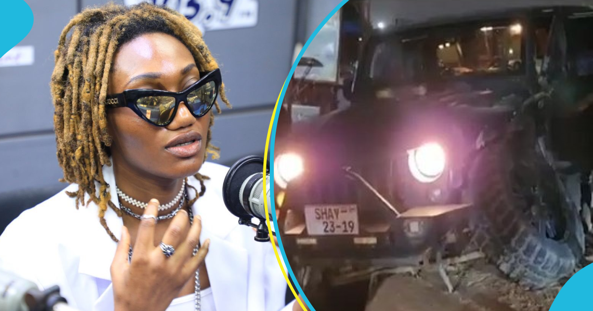 Wendy Shay blasts Ghanaians who blame Bullet for her accident, recounts incident in video