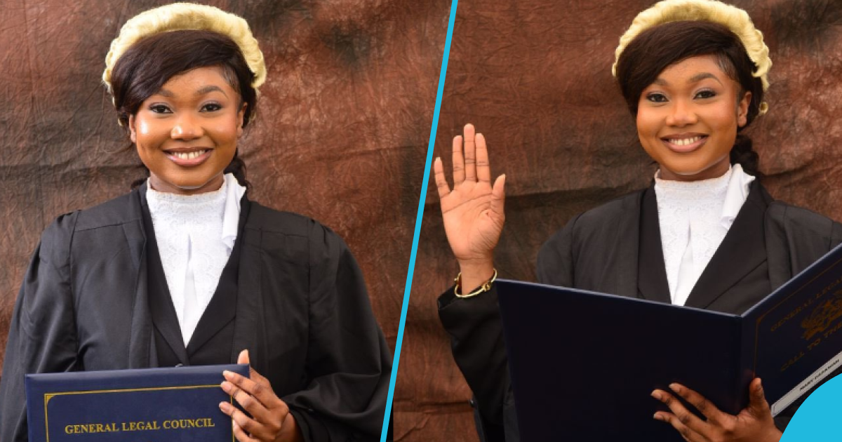 Ghana School of Law: GH lady called to the Bar at 24 during 60th induction ceremony: “God did”