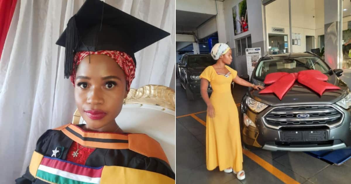 Woman, Graduates, First Car, One week, Twitter reactions, Inspirational