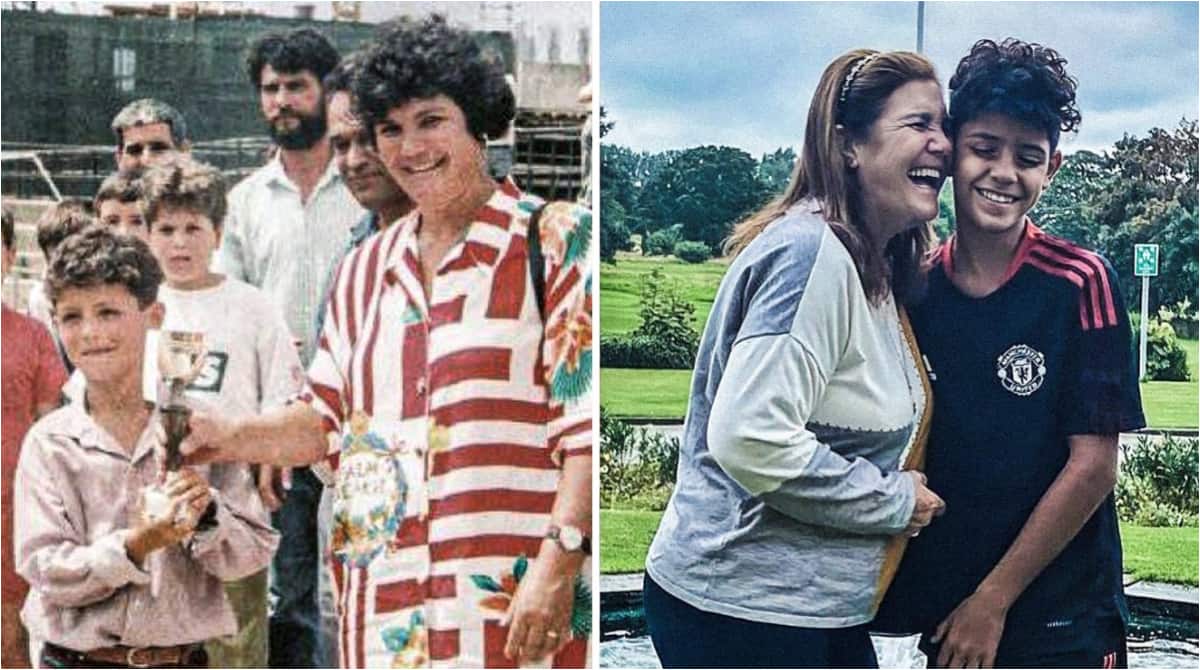 Having Watched Her Son Ronaldo to Become One of the Greatest, Dolores Aviero Spotted Mentoring Cristiano Jr