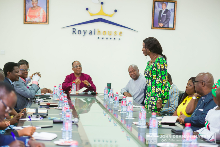 Mahama meets Pentecostal & Charismatic Council in Accra (Photos)