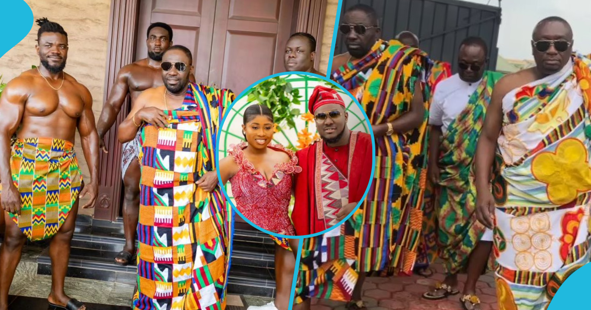 Ofori Sarpong's son weds, beautiful photos from plush wedding ceremony surface online