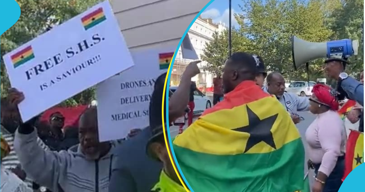 NPP supporters in the UK disrupt anti-Akufo-Addo protest at the Ghana High Commission