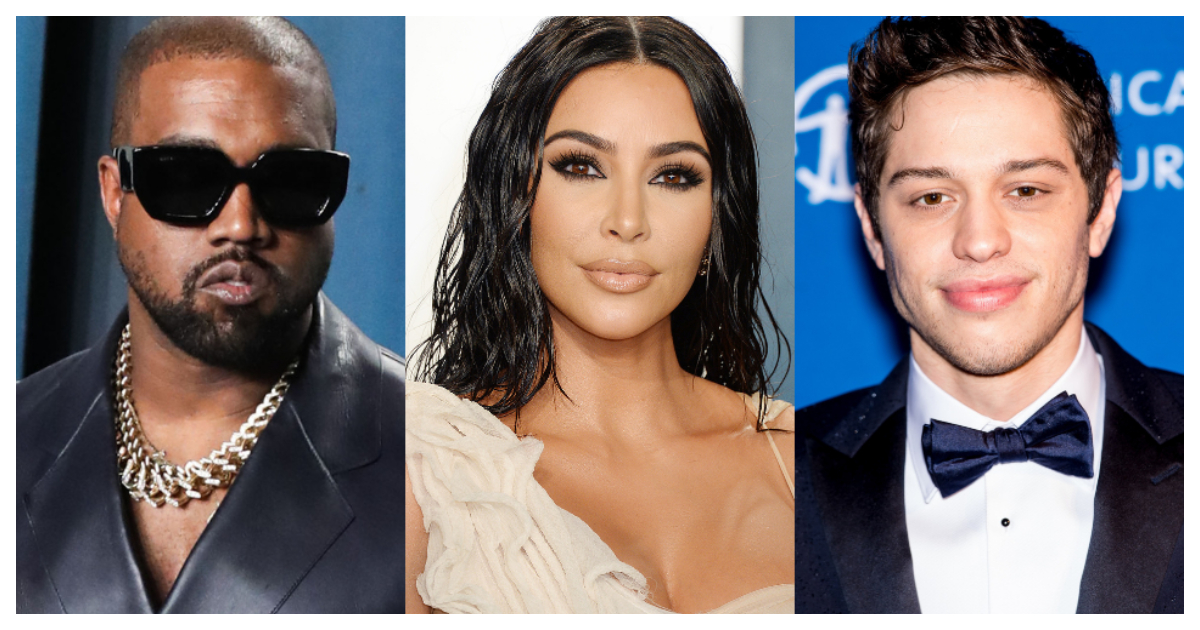 Kanye West shares pic of Kim Kardashian & Pete Davidson's date in creepy Valentine’s Day post