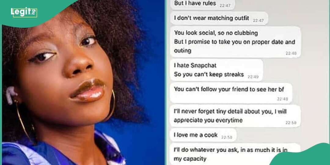 Man gives his crush 20 rules to follow