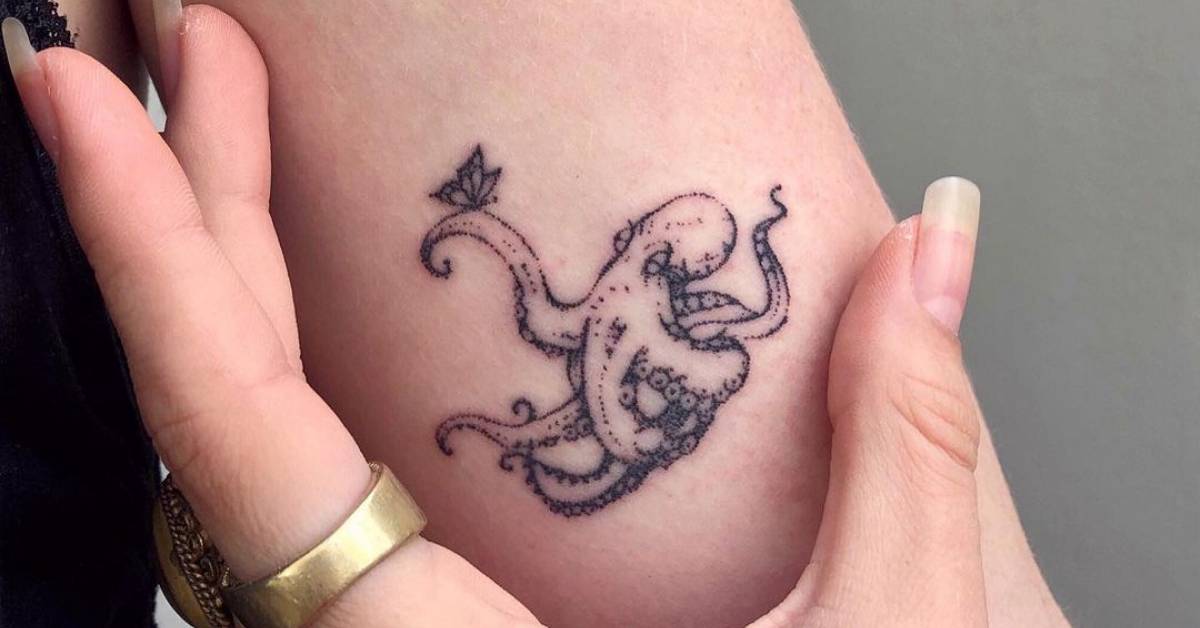 Neo Traditional Octopus Tattoo | TikTok
