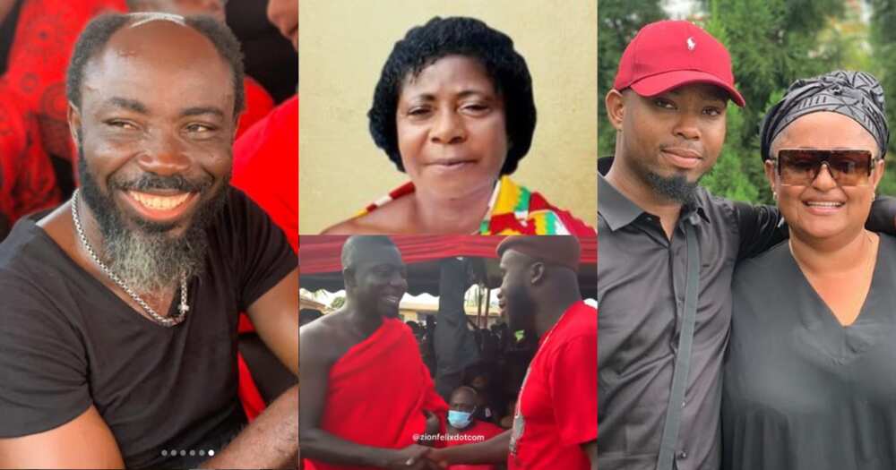 Top Kumawood Stars at Bill Asamoah's Mom's Funeral