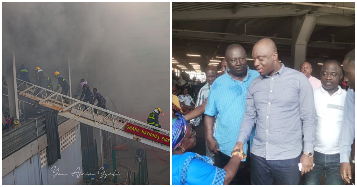 NPP storms Kumasi with GH¢100K to support victims of the Kejetia Market fire