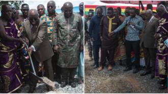 Akufo-Addo breaks ground for $90m University of Engineering and Agricultural Sciences; photos emerge
