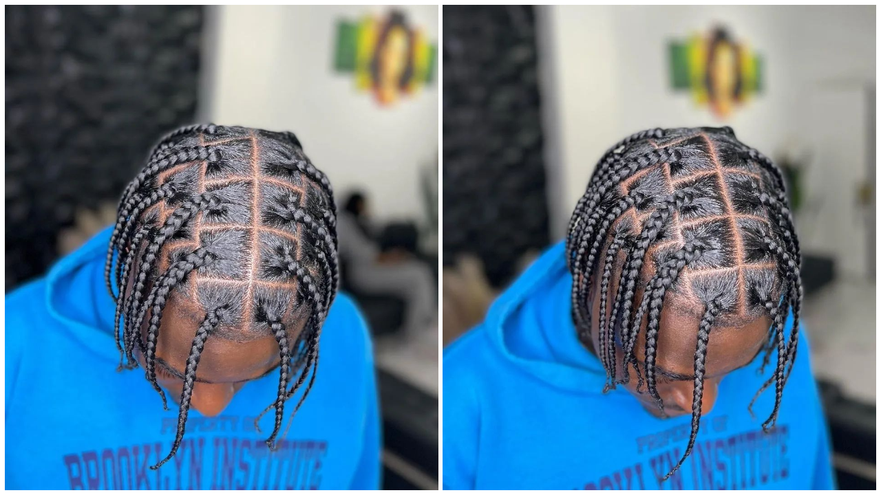 27 Cool Box Braids Hairstyles For Men in 2024