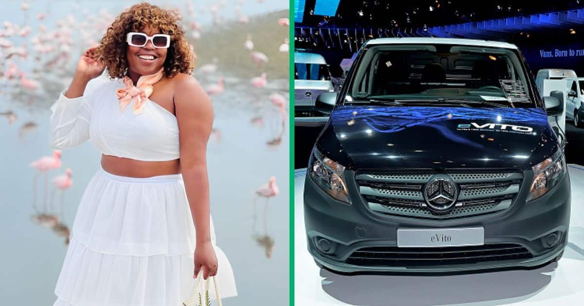 A woman took to TikTok to show off her two new Mercedes-Benze Vitos.