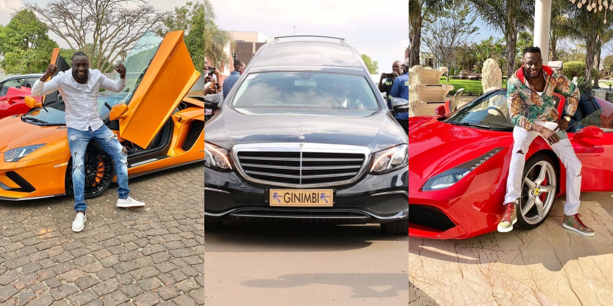 New Mercedes Benz hearse carrying Ginimbi's body to cemetery involved in accident