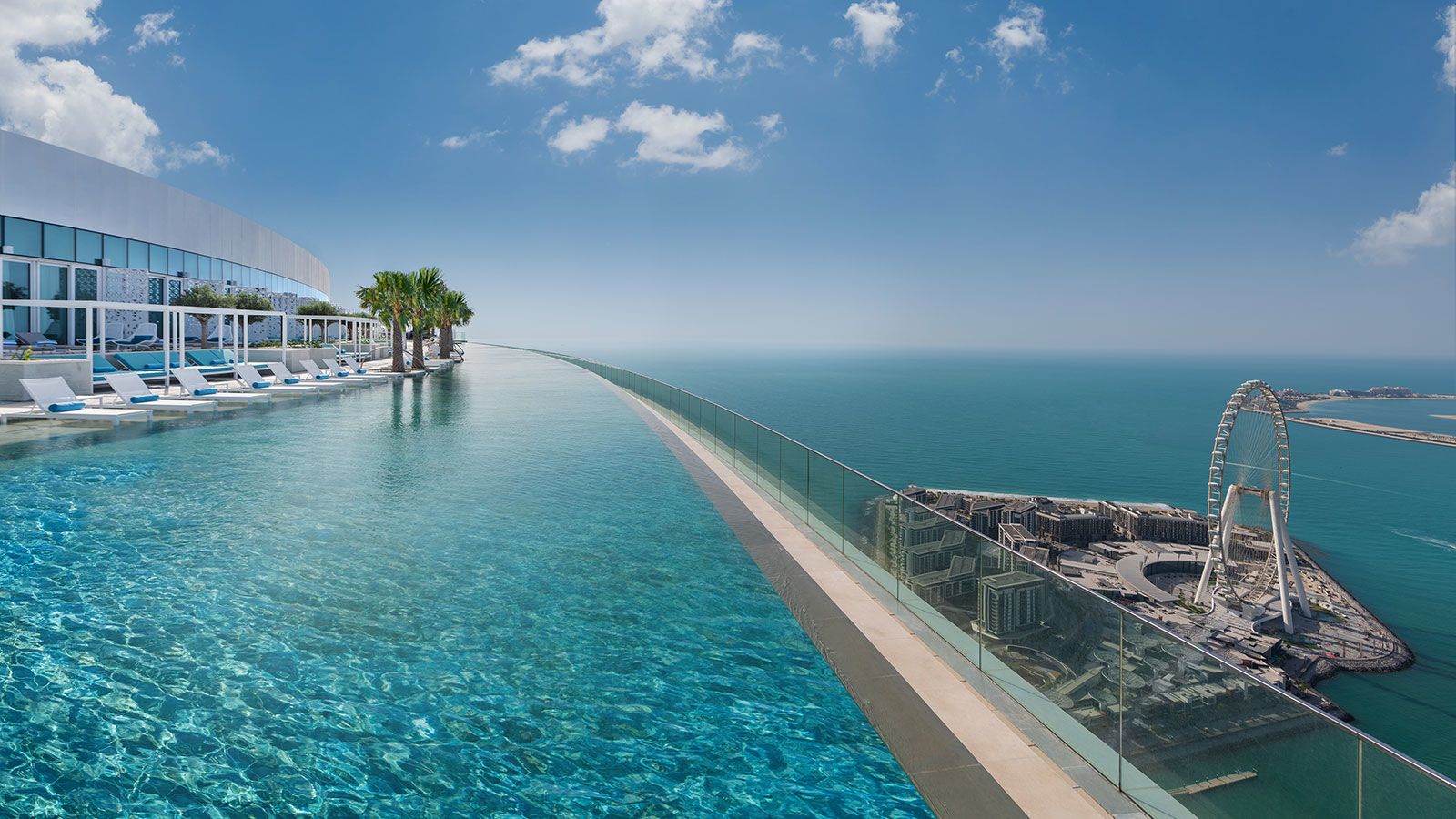 A shot taken at the Address Beach Resort in Dubai