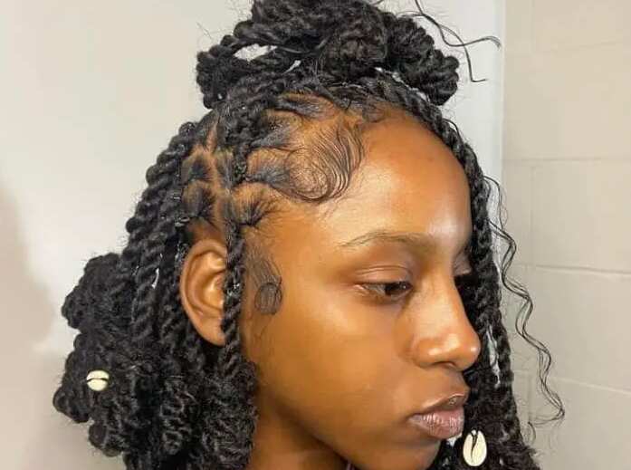 invisible locs hairstyles