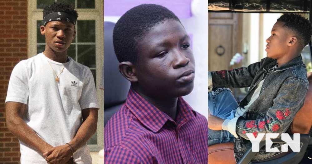 Ghanaians moved to tears comparing latest photos of Strika and Abraham Attah