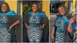 Brilliant Black woman bags her master's from University of Warwick in UK; netizens gush over her pictures