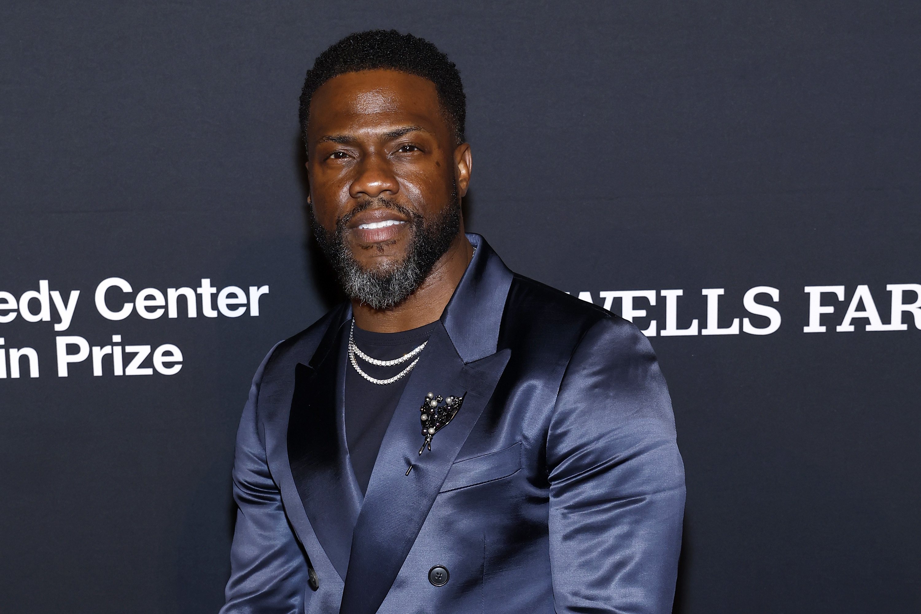 Kevin Hart attends the 25th Annual Mark Twain Prize For American Humor at The Kennedy Center in Washington, DC