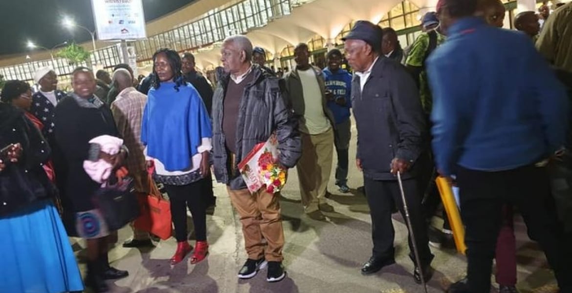 No place like home: Joy as 84-year-old Kenyan man returns after 60 years in USA