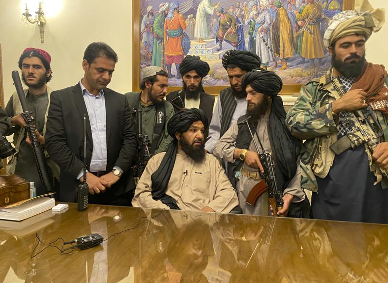 Taliban takes control of presidential palace in Afghanistan