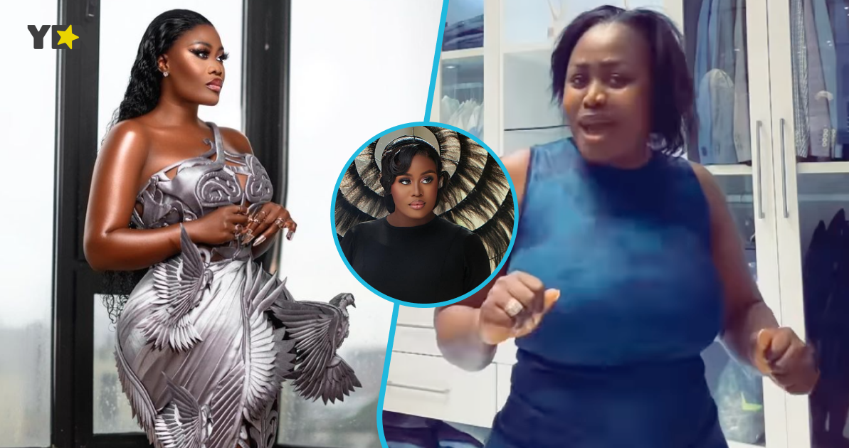 Ghanaian style icon Nana Akua Addo looks gorgeous without makeup and wig in viral video; "Beauty goddess"