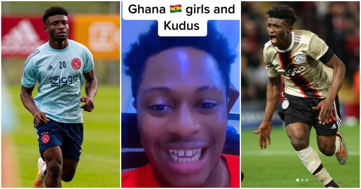 Jealous young man seriously warns ladies thirsting over Mohammed Kudus to rush him for money after World Cup