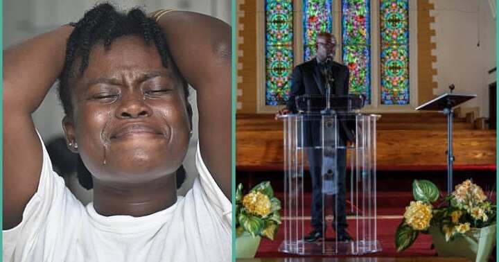 Lady shares tearful encounter in church that made her crave success