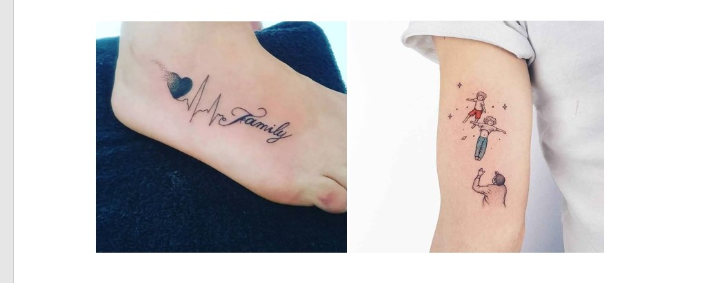 25 incredible family tattoos to show your love and their meaning