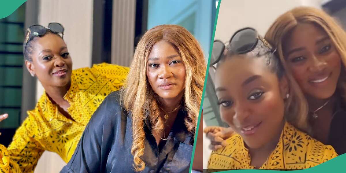 Fun video of Mercy Johnson and Jackie Appiah rapping Phyno’s song impresses fans