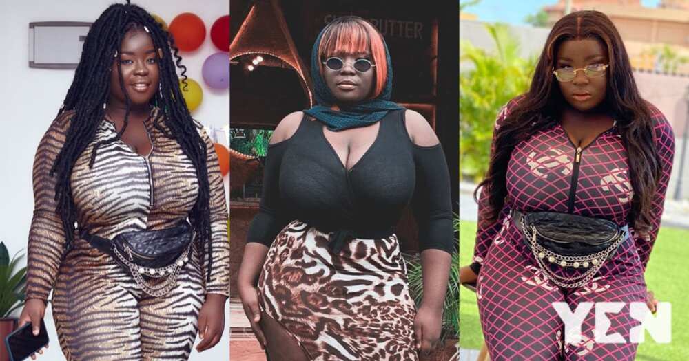 Maame Serwaa: Kumawood actress flaunts her thick thighs in hot new photo