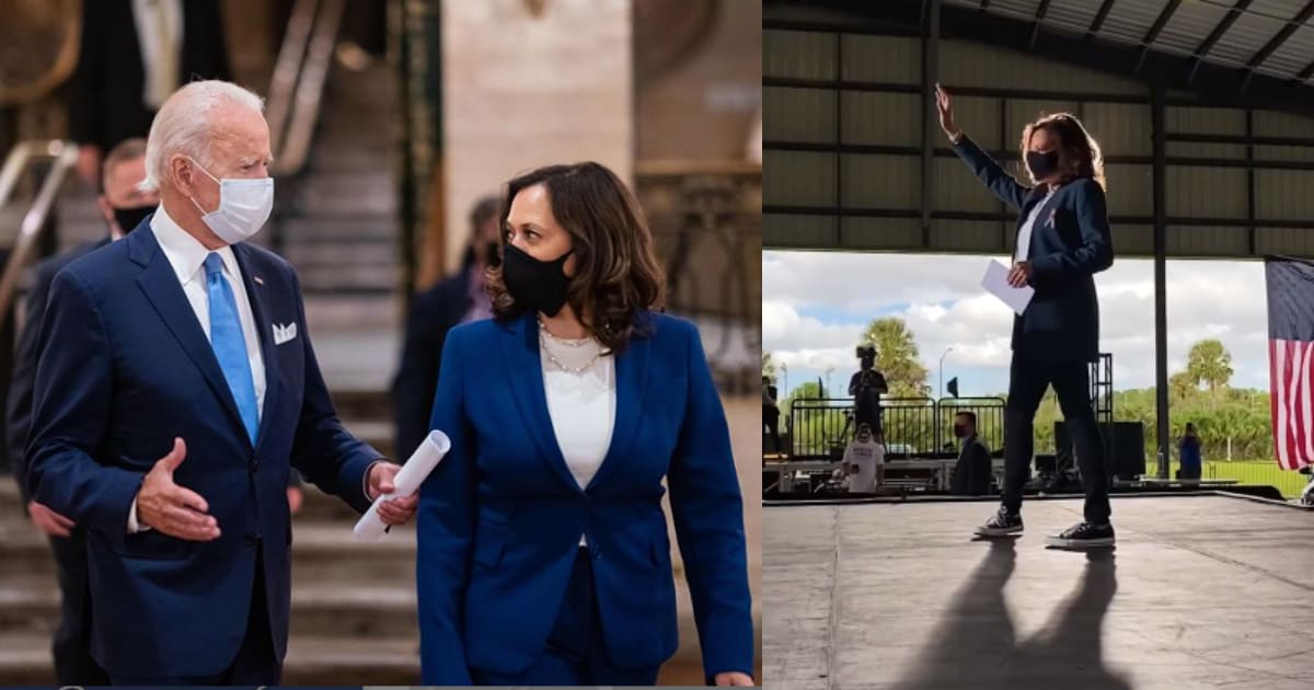 5 photos of US vice president-elect Kamala Harris in her signature power suits