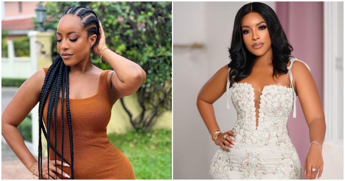 Joselyn Dumas turns heads in her long stitch braids, flaunts hairstyle in photos