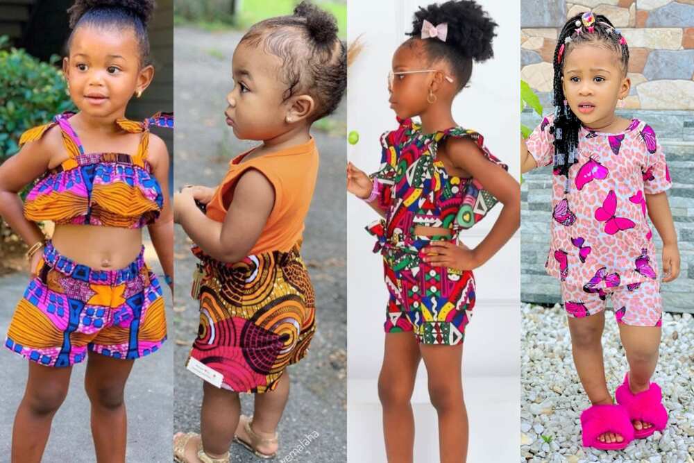 little girl baby girl ankara styles
