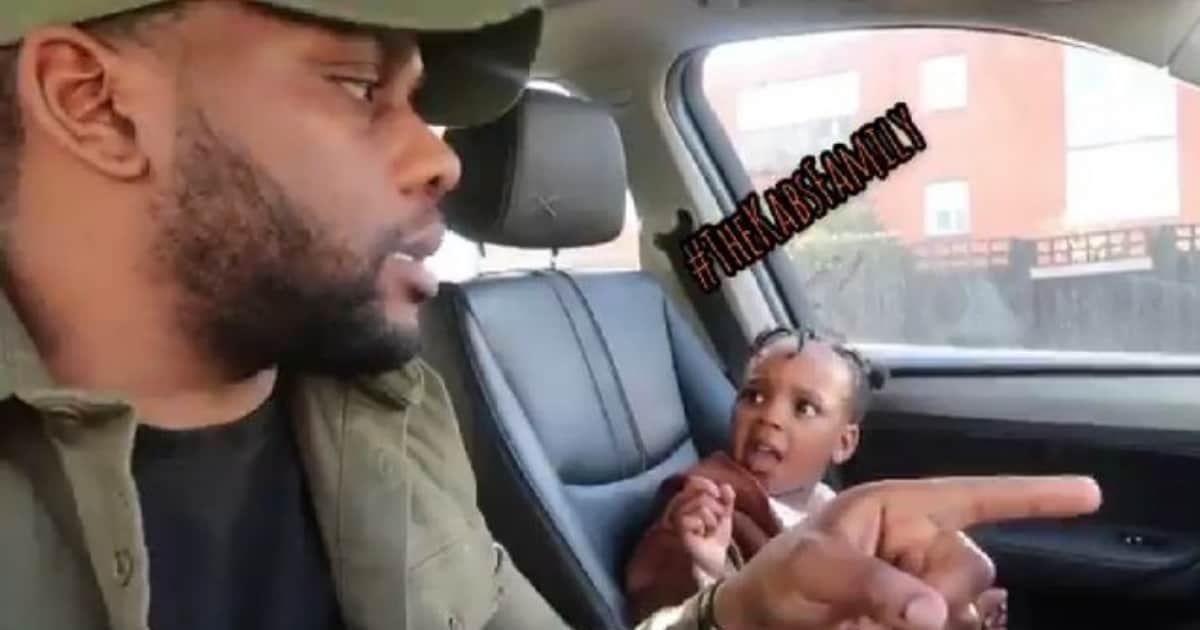 Girl Has Adorable Reaction to Dad Saying He Can Speak 12 Languages