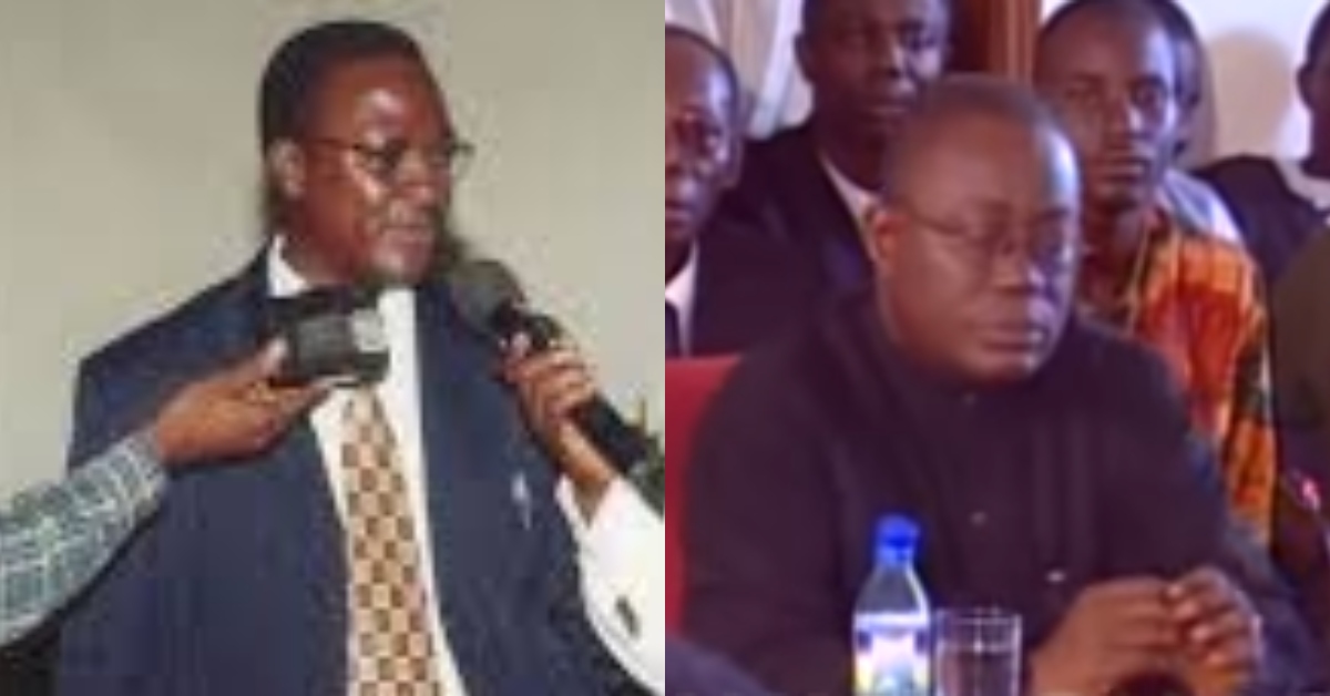 Video from 2001 shows how Mahama grilled Nana Addo during vetting