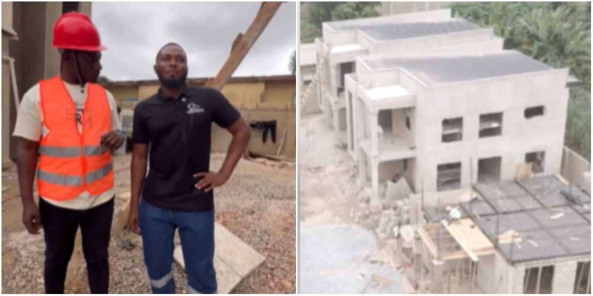 Ghanaian blogger tours luxurious estate homes in Sunyani by young Ghanaian