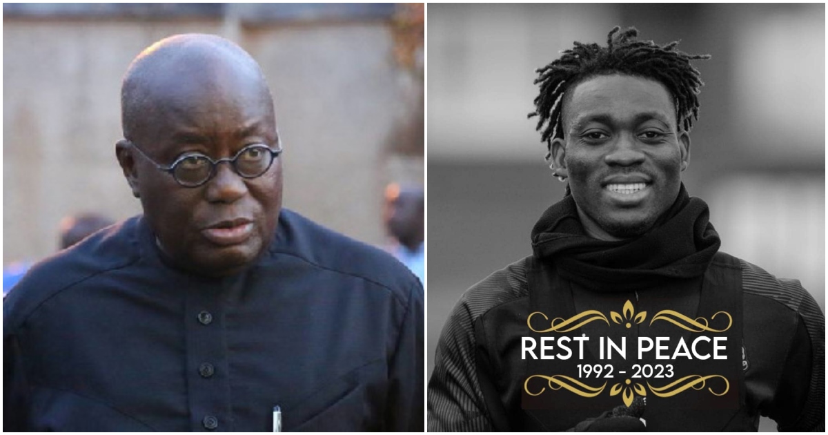 President Nana Akufo-Addo has sent his heartfelt condolences to the family of Atsu following confirmation of the player's death.