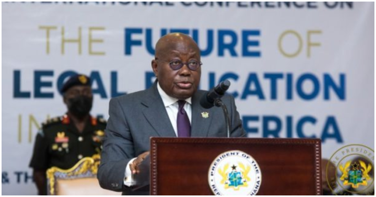 President Akufo-Addo speaks at the Ghana Bar Conference in Ho
